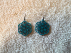 Sacred Geometry Wooden Earrings ✨